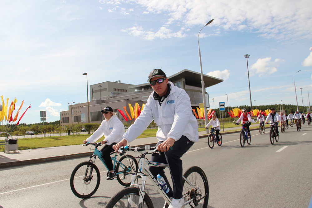 Велопробег стартовал в 9 утра в Сургуте