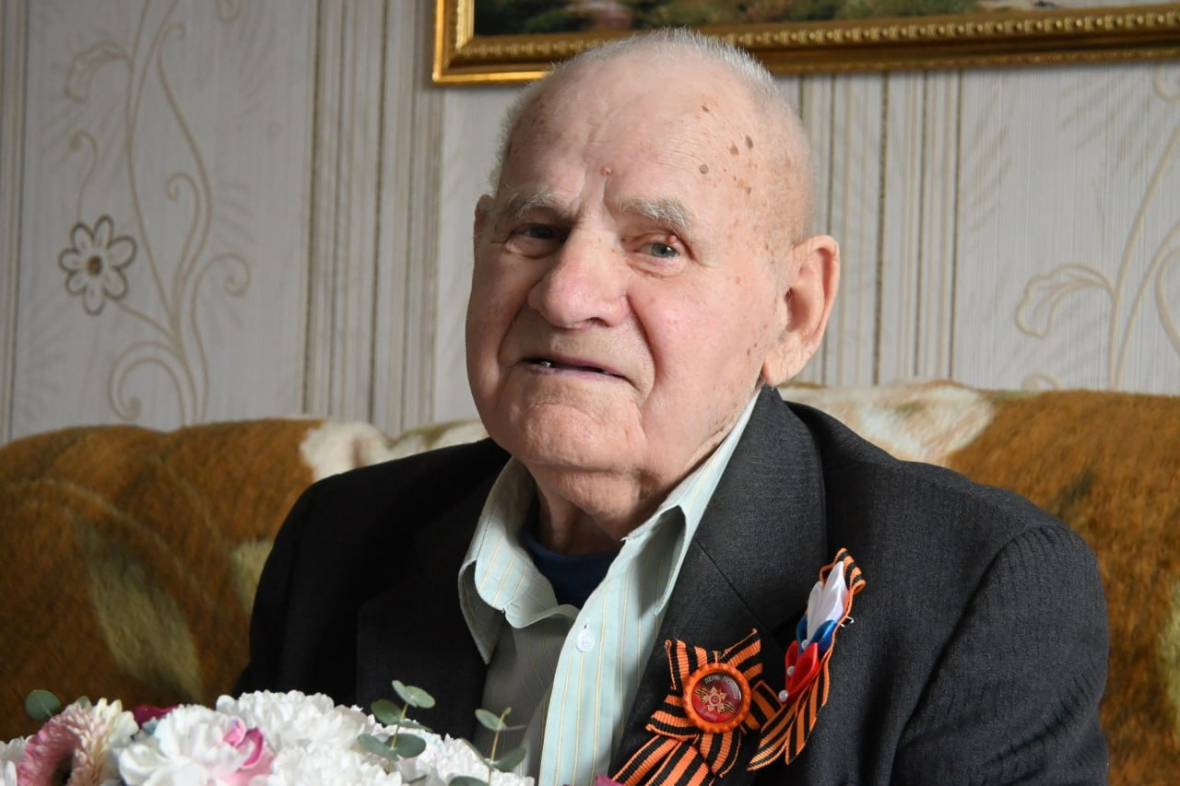 Николай Иванович Морозов отметил 96 день рождения. Фотография Администрации Кондинского района 